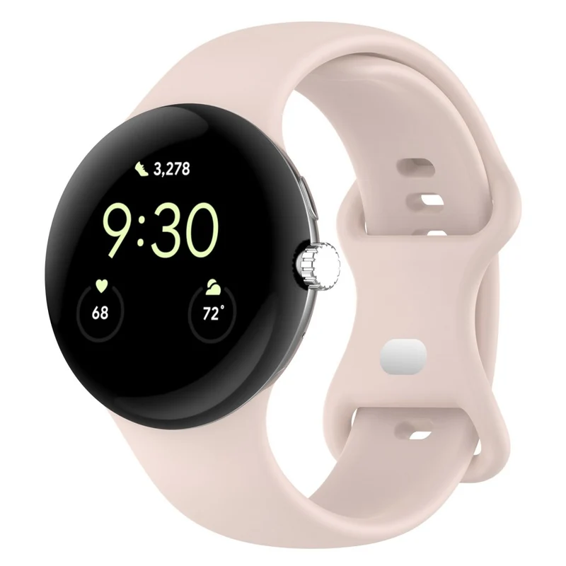 Weich Google Pixel Watch 3 XL 45mm Silikon Armband