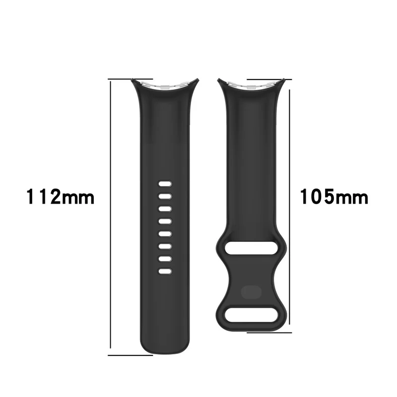 Weich Google Pixel Watch 3 XL 45mm Silikon Armband