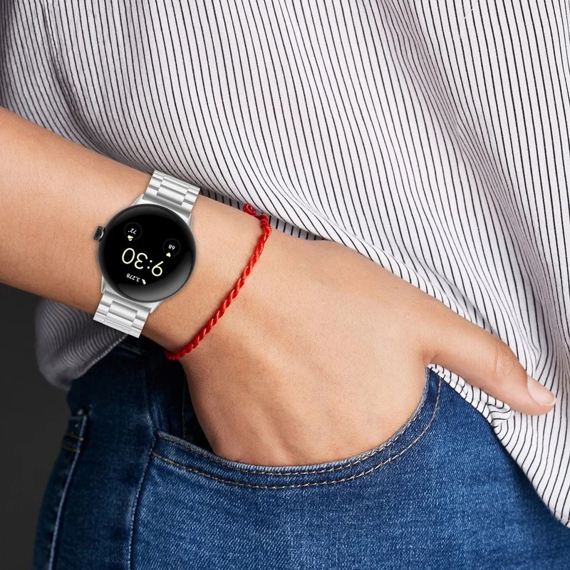 Super Süß Google Pixel Watch 3 XL 45mm Metall Armband