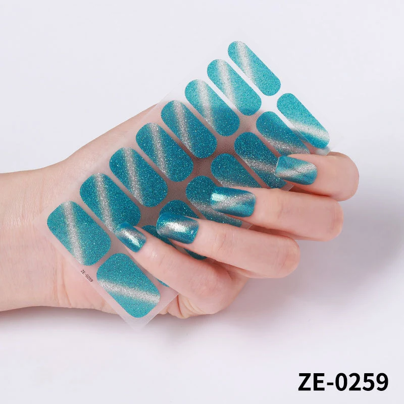 Gradient Gel Nagel Wraps