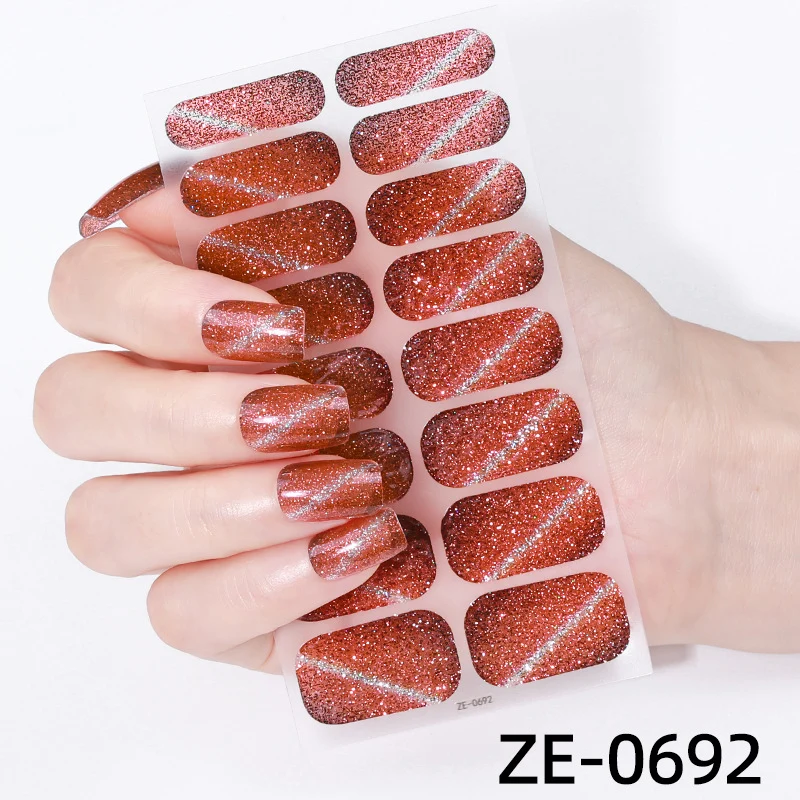 Gradient Gel Nagel Wraps