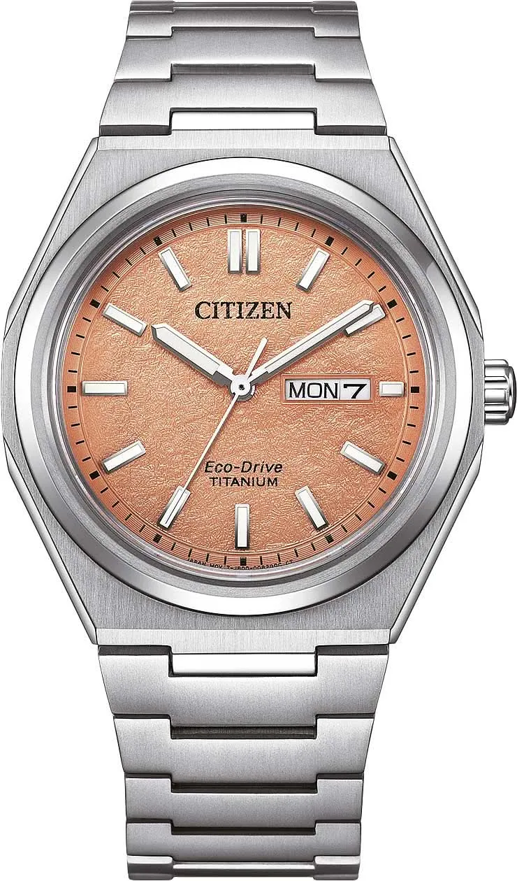 Citizen Zenshin Super Titanium AW0130-85LC Herren Uhr • Eco-Drive • Saphirglas