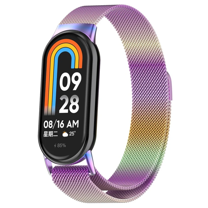 Unglaublich Bequem Xiaomi Smart Band 8 / Xiaomi Mi Band 9 Metall Universell Armband
