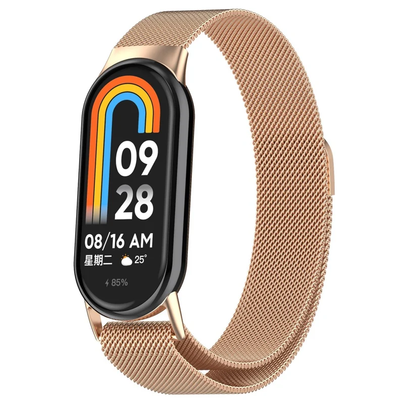 Super Gut Xiaomi Smart Band 8 / Xiaomi Mi Band 9 Metall Universell Armband