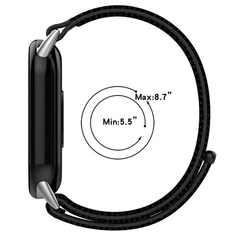 Super Cool Xiaomi Smart Band 8 / Xiaomi Mi Band 9 Nylon Universell Armband