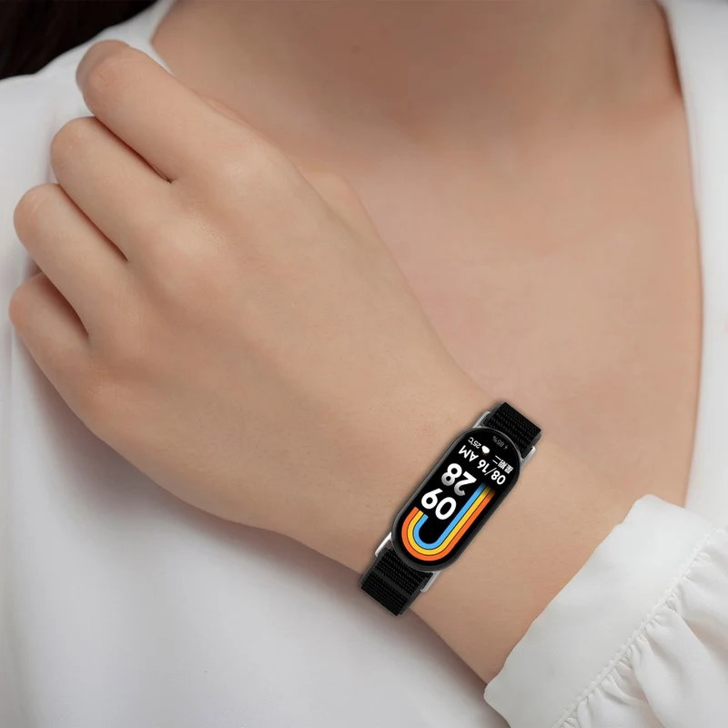 Super Cool Xiaomi Smart Band 8 / Xiaomi Mi Band 9 Nylon Universell Armband