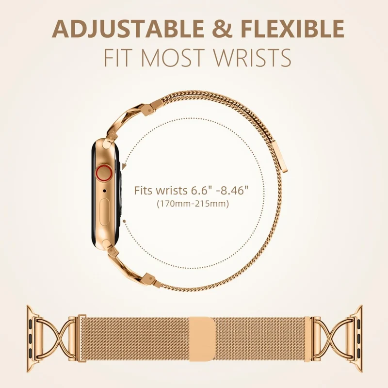 Super Sympathisch Apple Smartwatch Metall Universell Armband