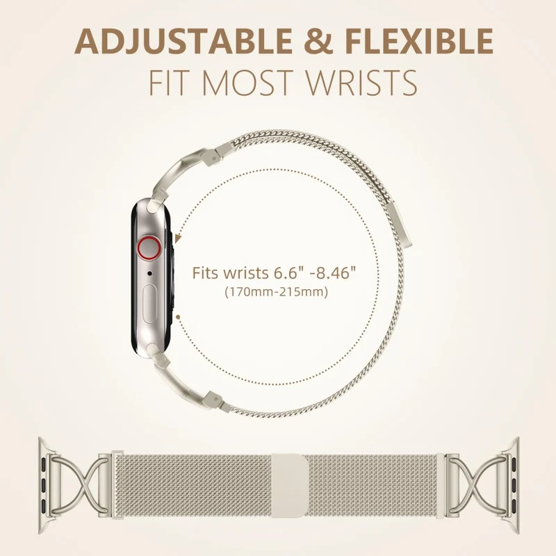 Super Sympathisch Apple Smartwatch Metall Universell Armband