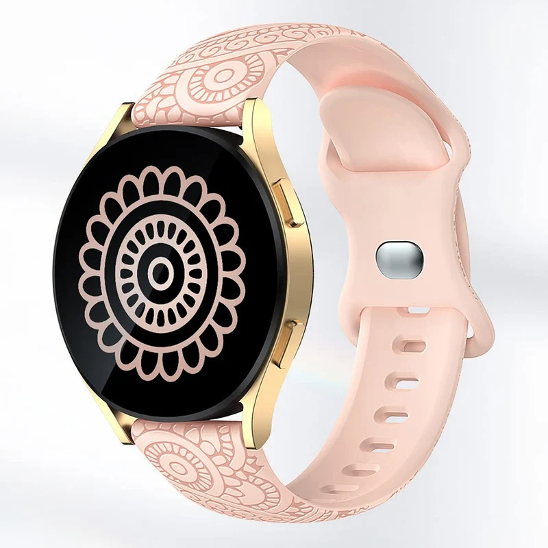 Mega Bequem 20mm Silikon Armband