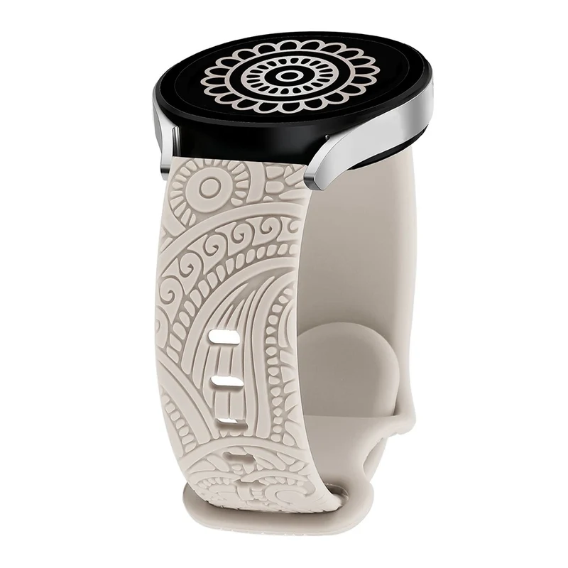 Mega Bequem 20mm Silikon Armband