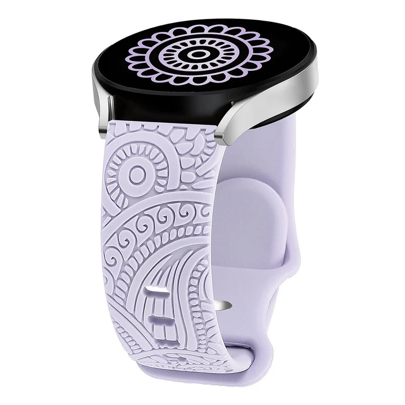 Mega Bequem 20mm Silikon Armband
