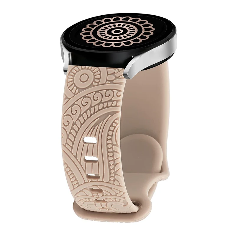 Mega Bequem 20mm Silikon Armband