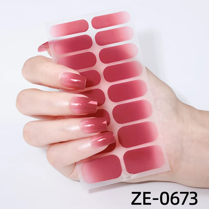 Gradient Gel Nagel Wraps