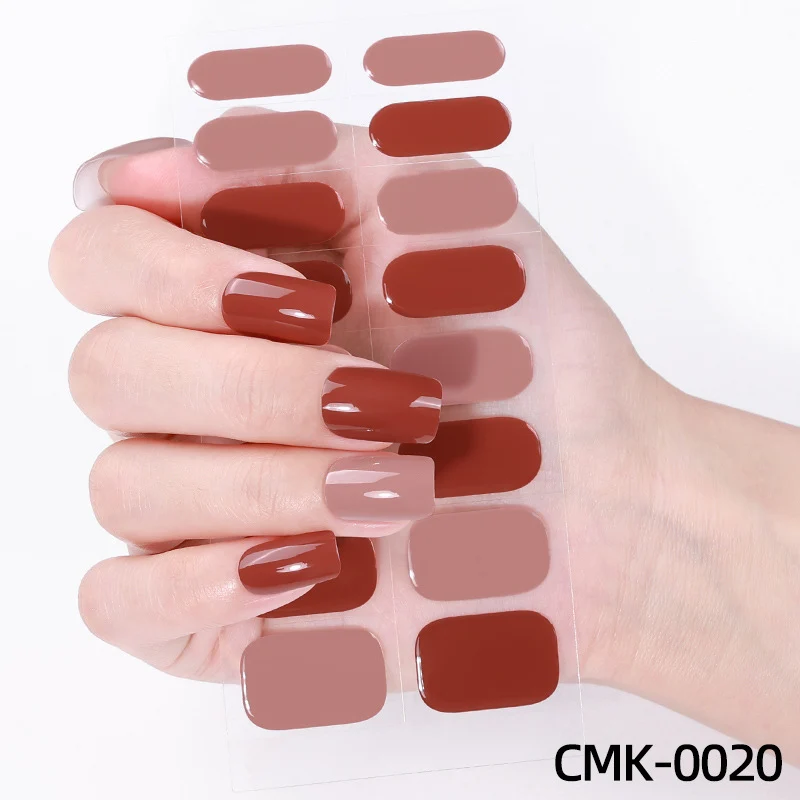 Glänzende Gel-Nagelüberzüge