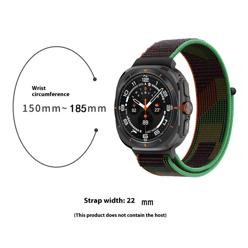 Super Stylisch Samsung Galaxy Watch Ultra 47mm Nylon Armband