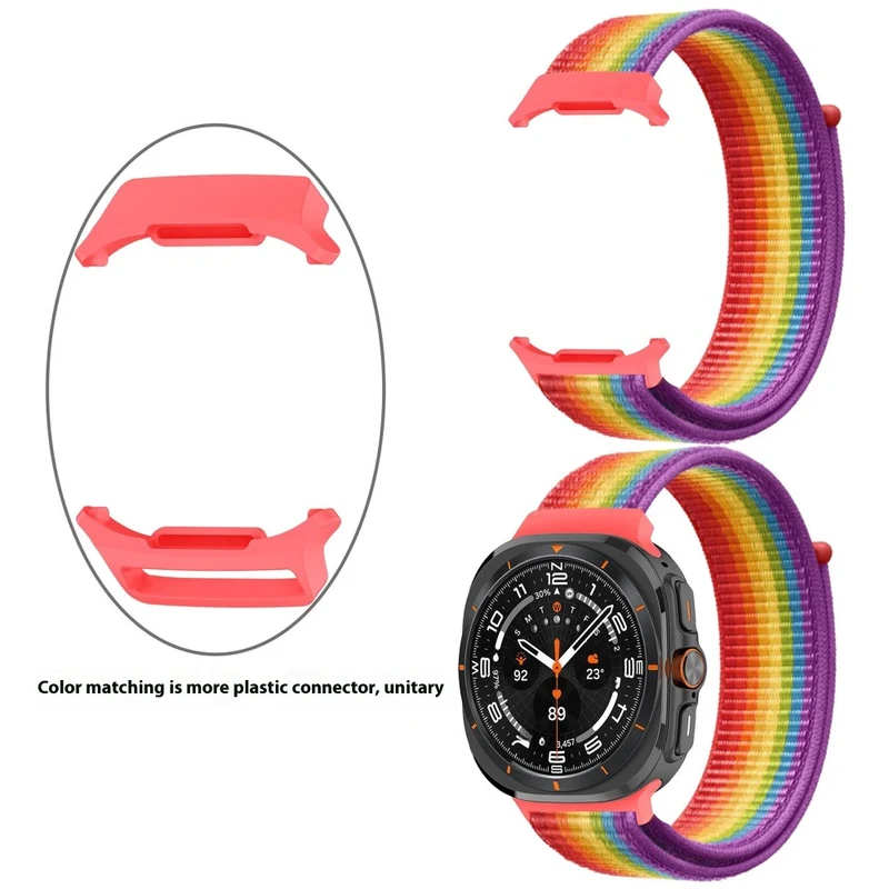 Super Stylisch Samsung Galaxy Watch Ultra 47mm Nylon Armband
