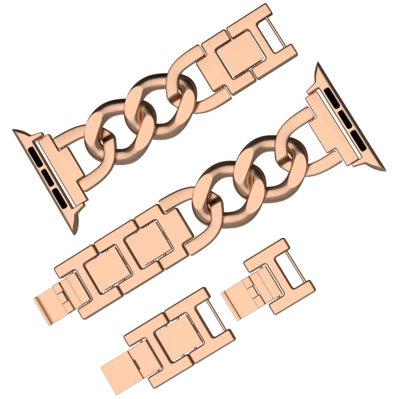Auffallend Süß Apple Smartwatch Metall Universell Armband