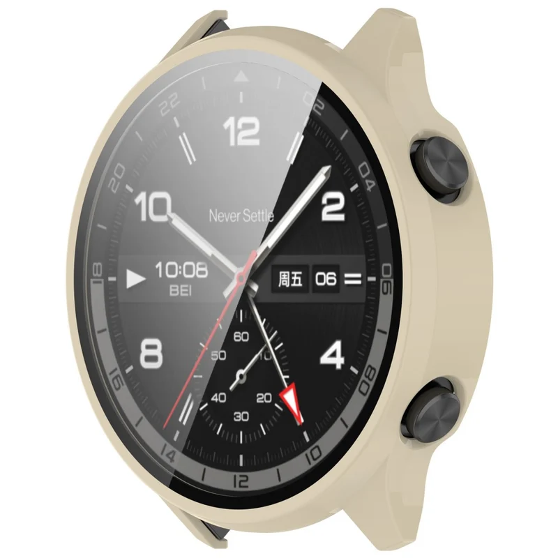 Super Schön OnePlus Watch 2 Hülle mit Displayschutz in Glas und Plastik