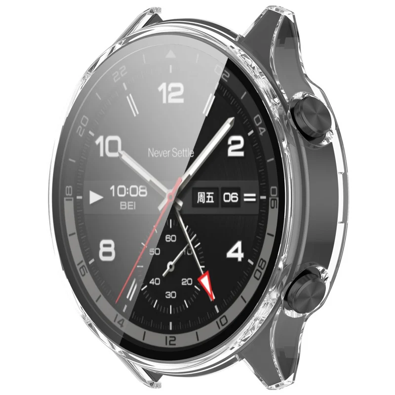 Super Schön OnePlus Watch 2 Hülle mit Displayschutz in Glas und Plastik