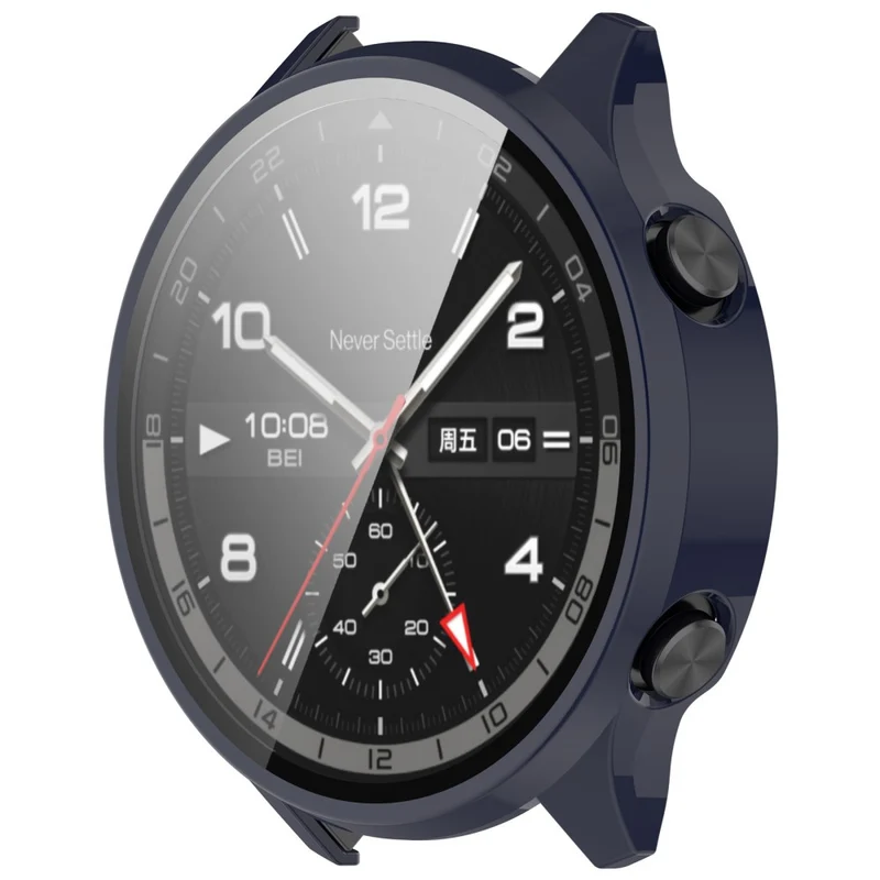 Super Schön OnePlus Watch 2 Hülle mit Displayschutz in Glas und Plastik