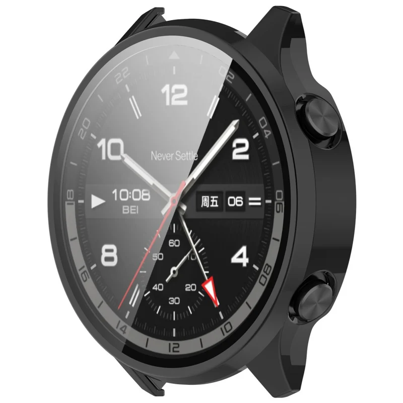 Super Schön OnePlus Watch 2 Hülle mit Displayschutz in Glas und Plastik