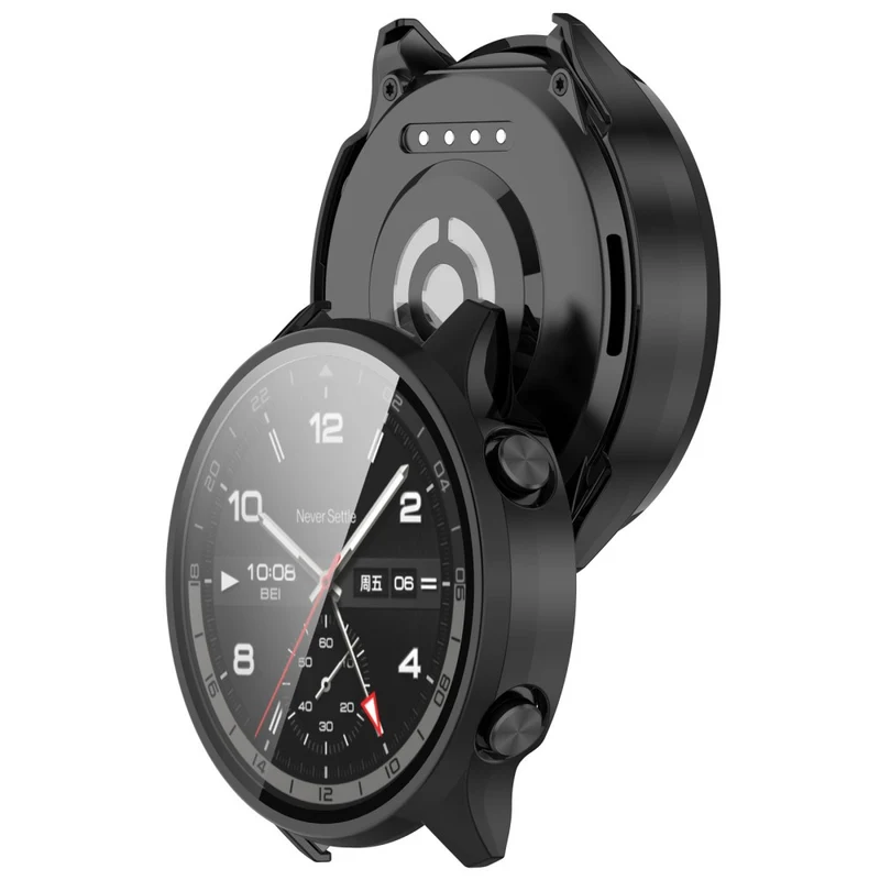 Super Schön OnePlus Watch 2 Hülle mit Displayschutz in Glas und Plastik