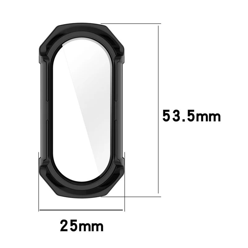 Xiaomi Mi Band 9 Glas und Plastik Displayschutz