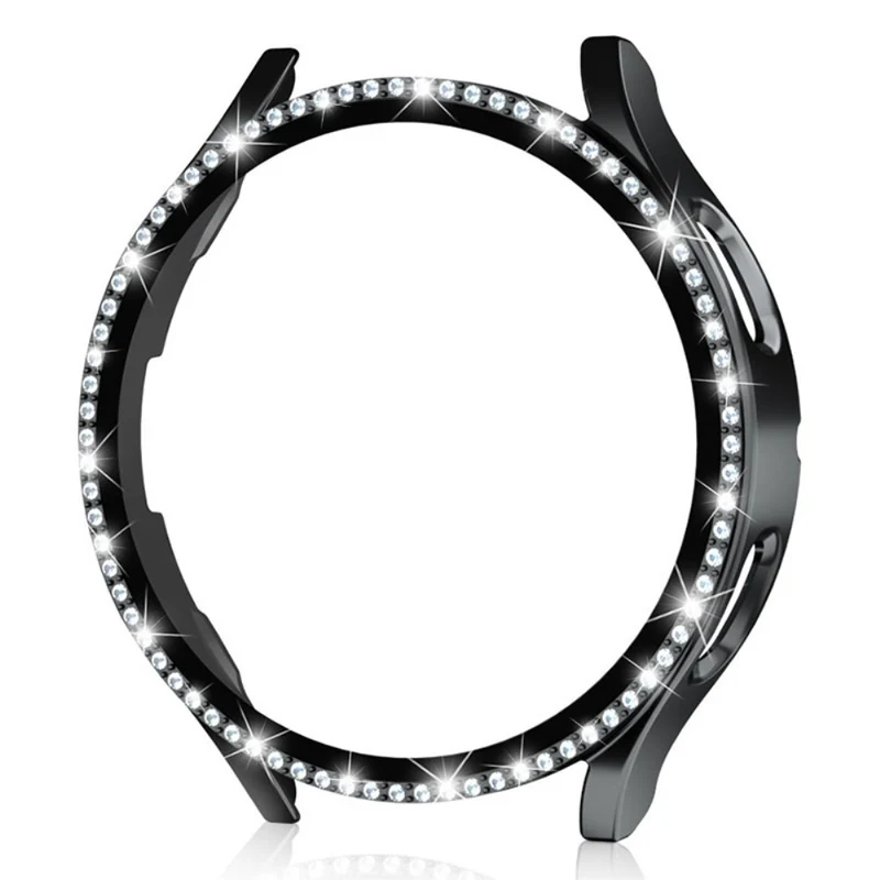 Unglaublich Gut Samsung Galaxy Watch 7 40mm Hülle mit Displayschutz in Glas und Strass