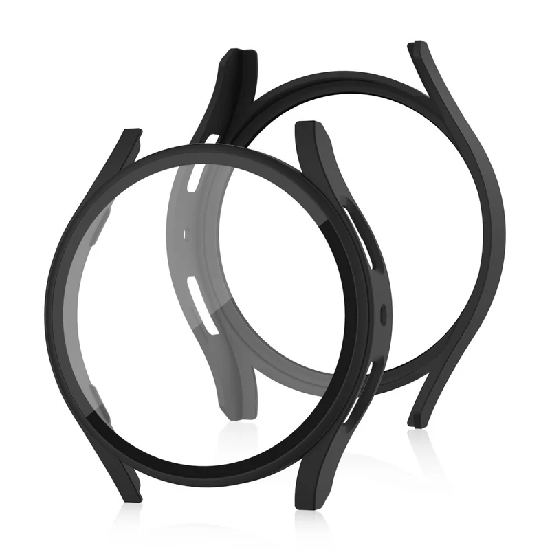 Robust Samsung Galaxy Watch 7 40mm Hülle mit Displayschutz in Glas und Plastik