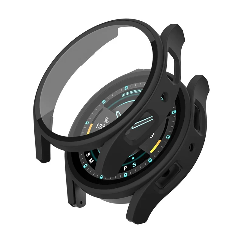 Robust Samsung Galaxy Watch 7 40mm Hülle mit Displayschutz in Glas und Plastik