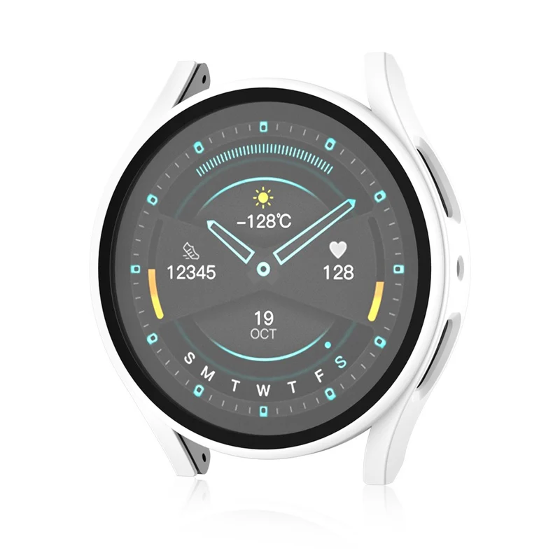 Robust Samsung Galaxy Watch 7 40mm Hülle mit Displayschutz in Glas und Plastik