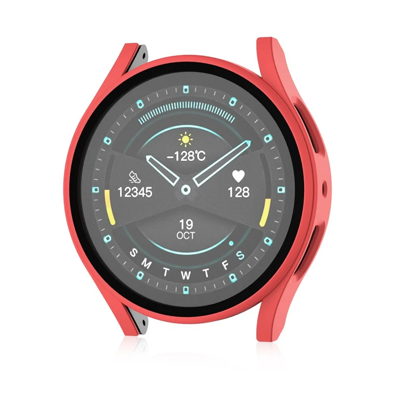 Robust Samsung Galaxy Watch 7 40mm Hülle mit Displayschutz in Glas und Plastik