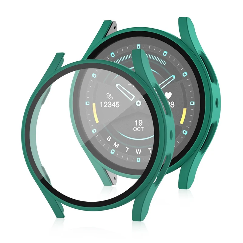 Robust Samsung Galaxy Watch 7 40mm Hülle mit Displayschutz in Glas und Plastik