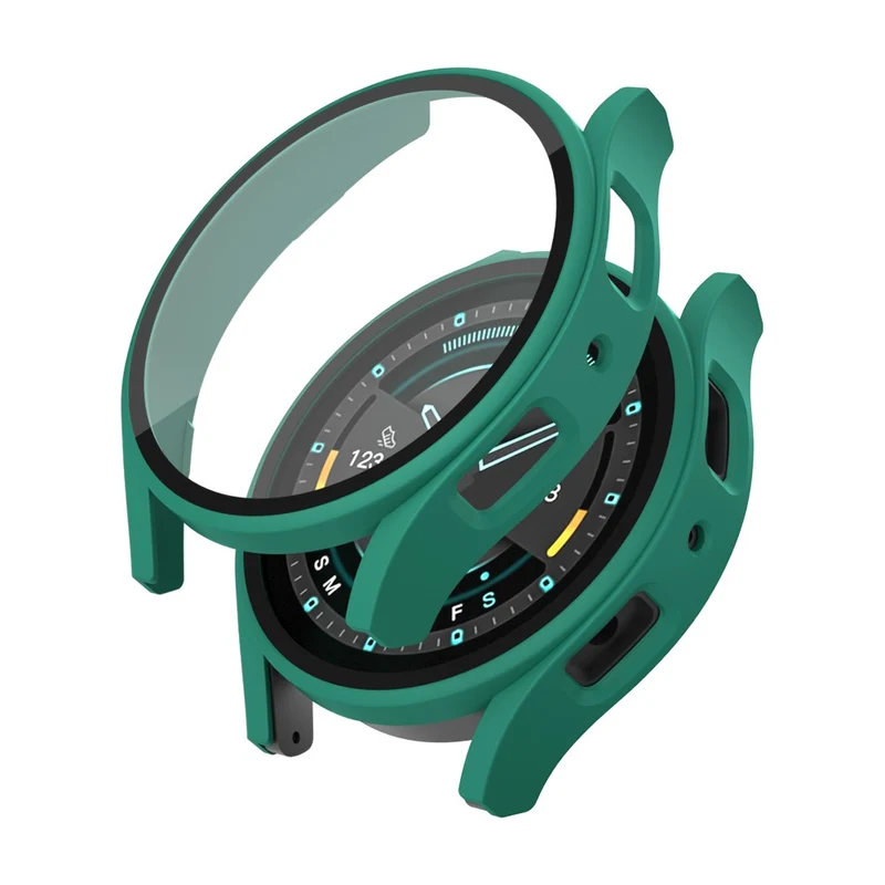 Robust Samsung Galaxy Watch 7 40mm Hülle mit Displayschutz in Glas und Plastik