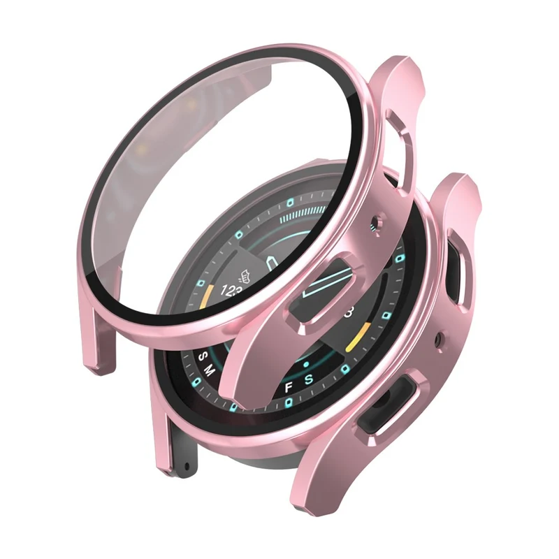 Robust Samsung Galaxy Watch 7 40mm Hülle mit Displayschutz in Glas und Plastik