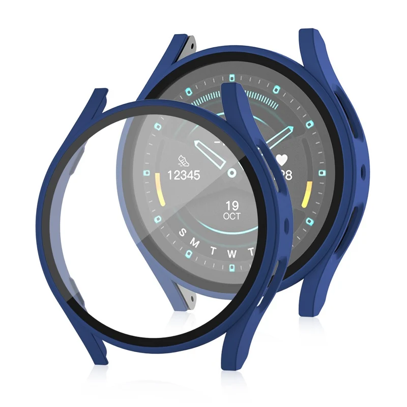 Robust Samsung Galaxy Watch 7 40mm Hülle mit Displayschutz in Glas und Plastik
