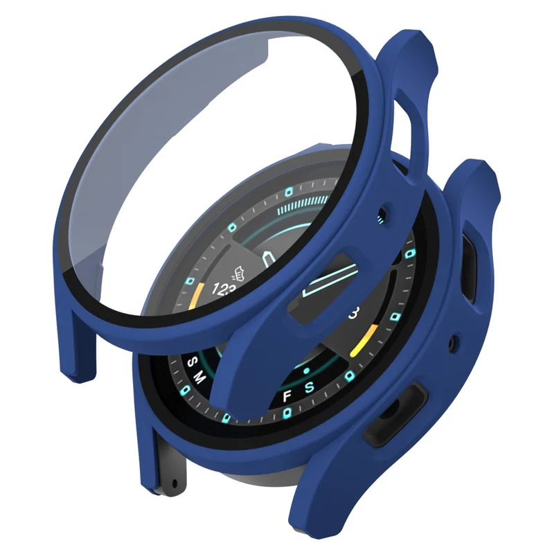 Robust Samsung Galaxy Watch 7 40mm Hülle mit Displayschutz in Glas und Plastik