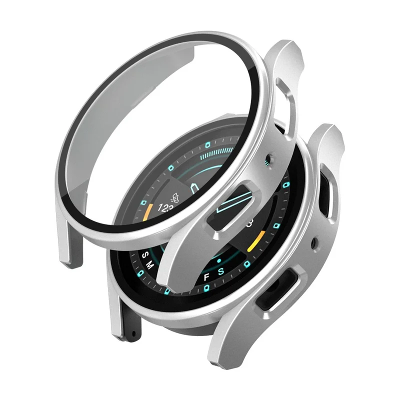 Robust Samsung Galaxy Watch 7 40mm Hülle mit Displayschutz in Glas und Plastik