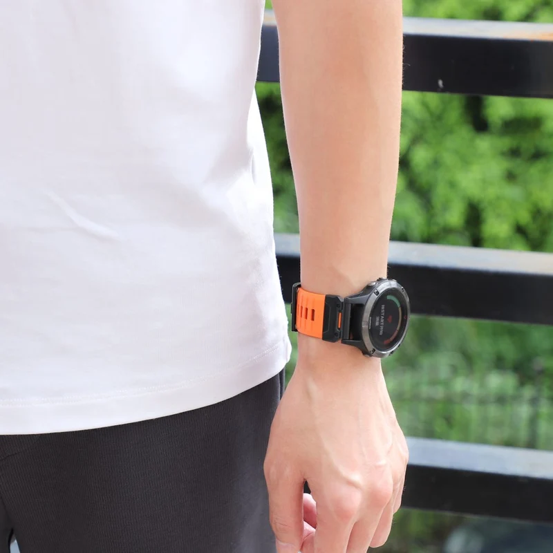 Flexibel Garmin Smartwatch Silikon Universell Armband
