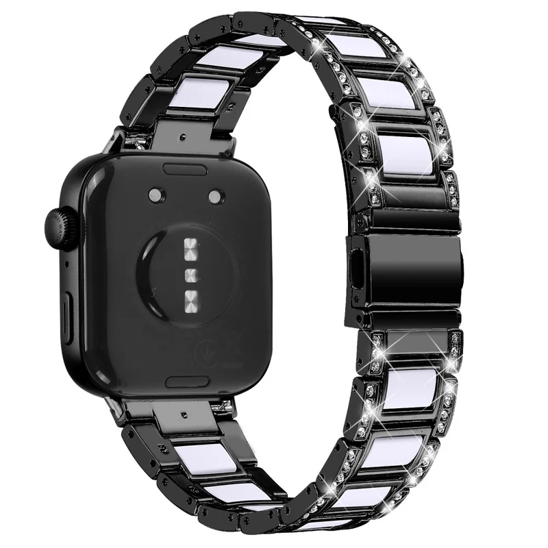 Wirklich Schön Huawei Watch Fit 3 Metall Und Strass Armband
