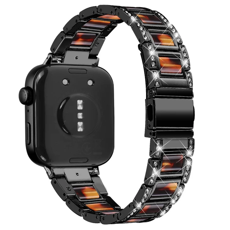 Wirklich Schön Huawei Watch Fit 3 Metall Und Strass Armband