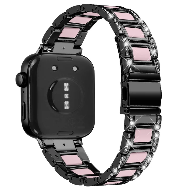 Wirklich Schön Huawei Watch Fit 3 Metall Und Strass Armband