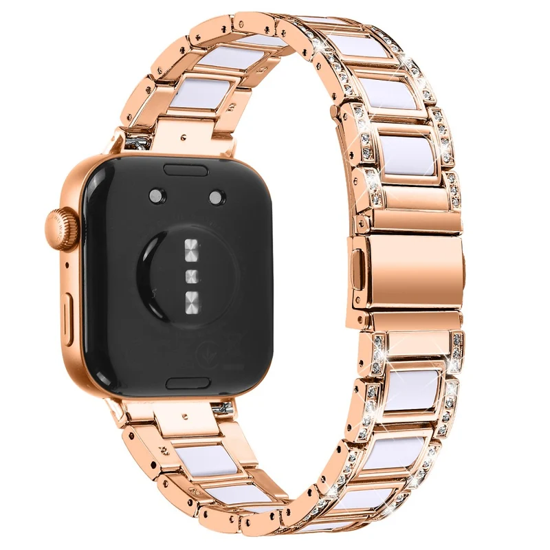 Wirklich Schön Huawei Watch Fit 3 Metall Und Strass Armband