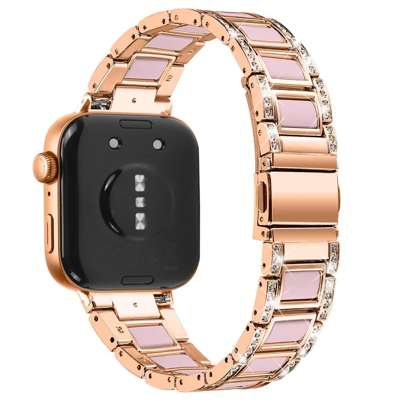 Wirklich Schön Huawei Watch Fit 3 Metall Und Strass Armband
