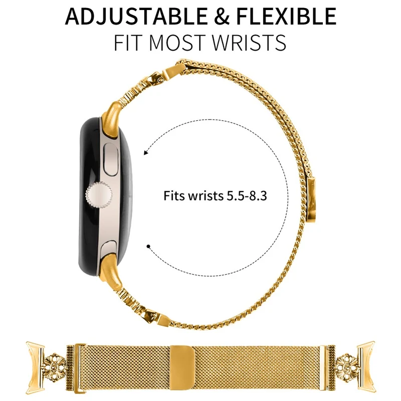 Auffallend Schön Google Pixel Watch 2 Metall Armband