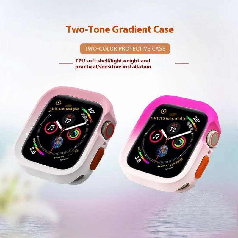 Apple Smartwatch Flexibel Silikon Universell Bumper