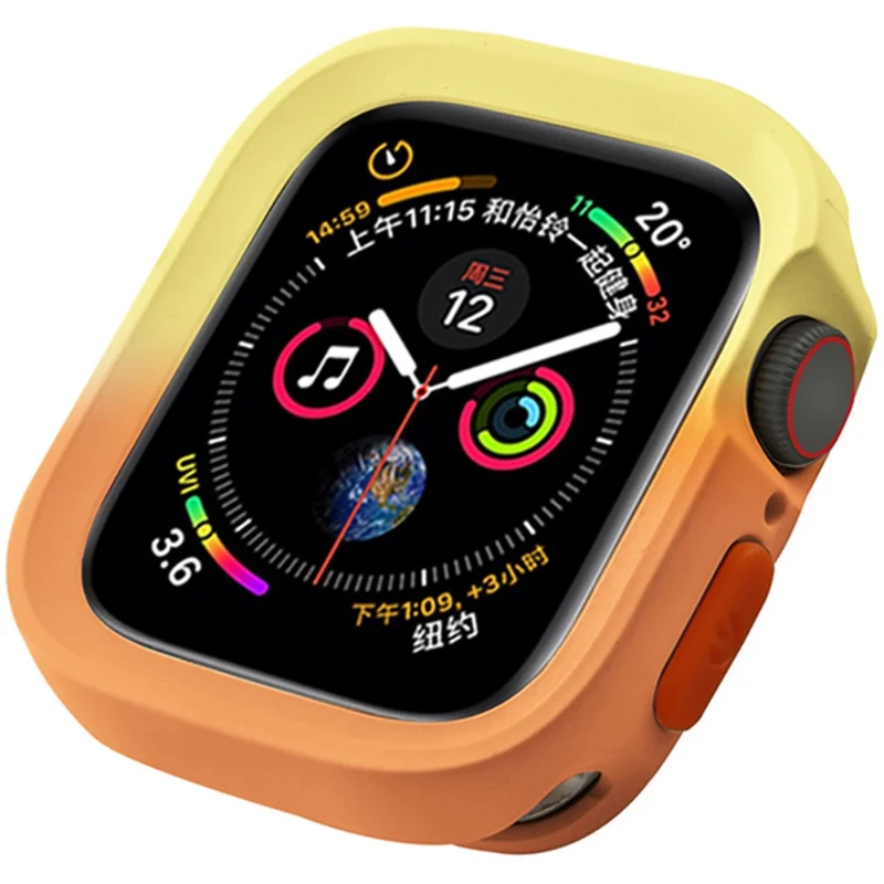 Apple Smartwatch Flexibel Silikon Universell Bumper