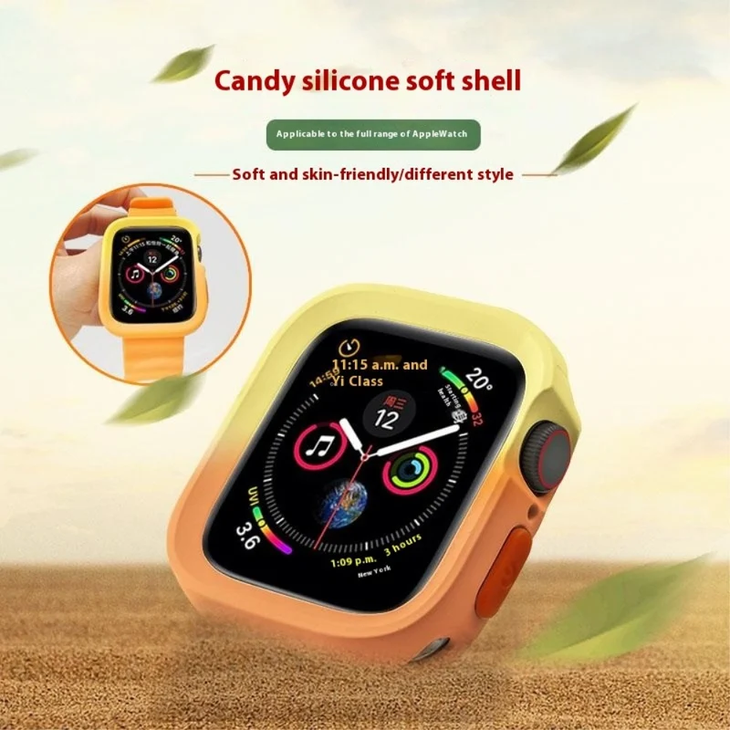 Apple Smartwatch Flexibel Silikon Universell Bumper