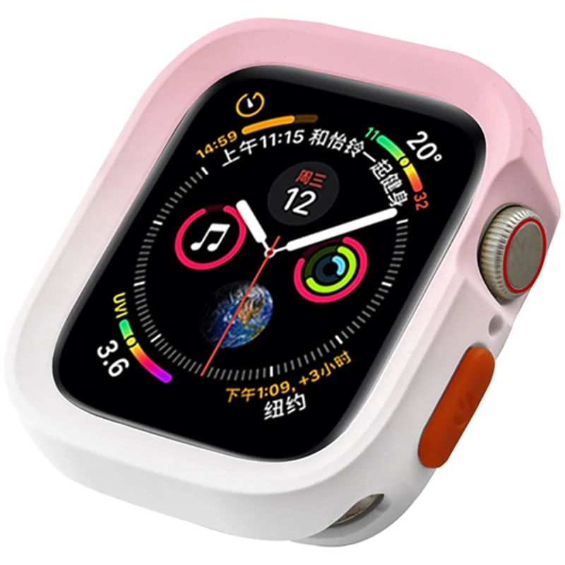 Apple Smartwatch Flexibel Silikon Universell Bumper