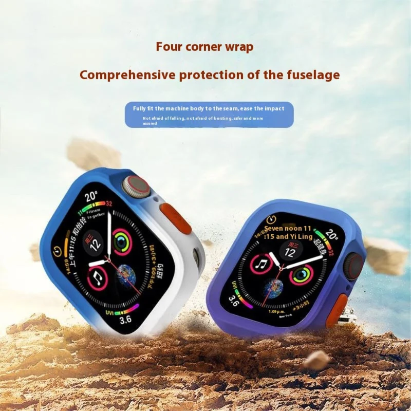 Apple Smartwatch Flexibel Silikon Universell Bumper